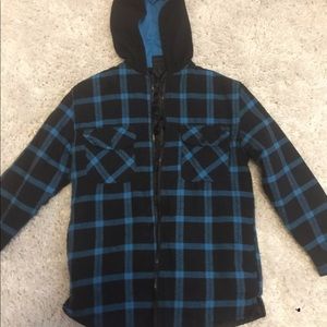 Boys plaid/ flannel jacket